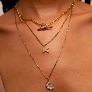 Triangle Clavicle Chain Necklace